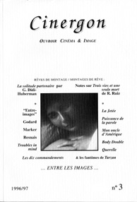 Book cover: Entre les images