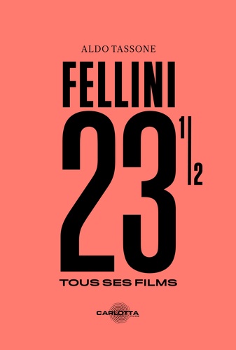 Book cover: Fellini 23 1/2