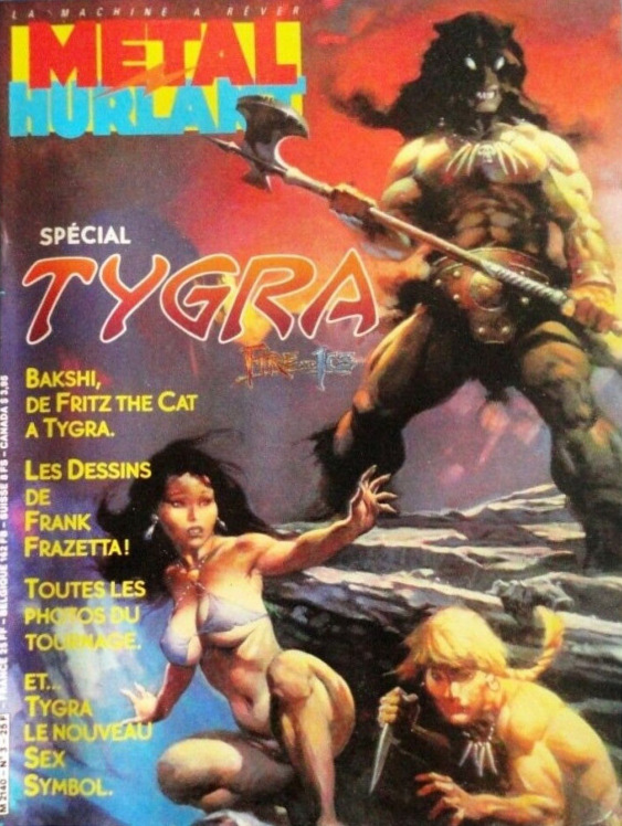 Book cover: Tygra, la glace et le feu