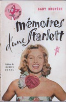 Book cover: Mémoires d'une starlett