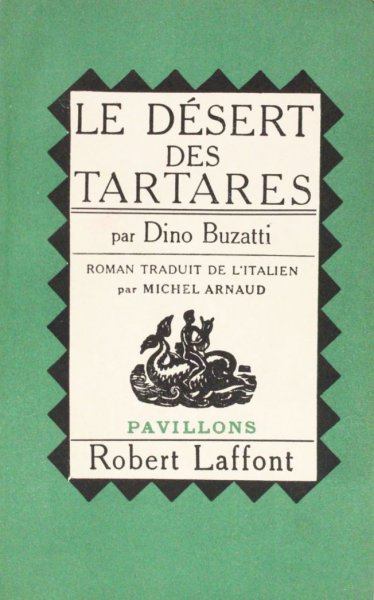 Book cover: Le Désert des Tartares - roman