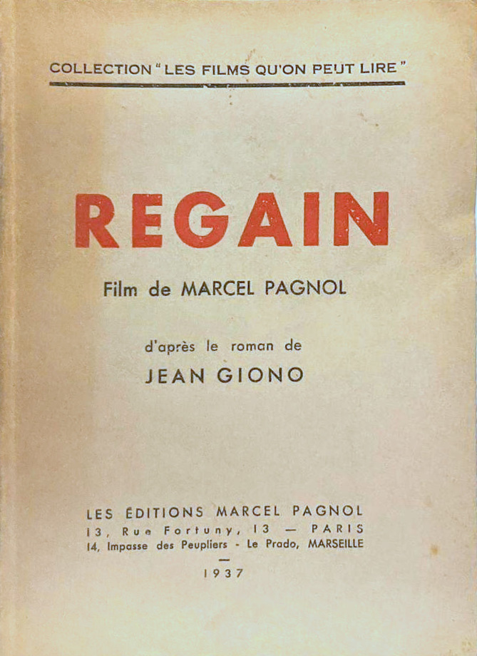 Couverture du livre : Regain