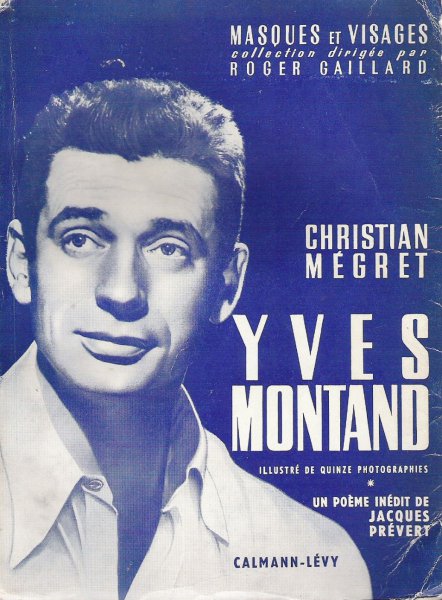 Book cover: Yves Montand