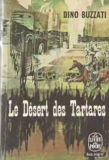 Book cover: Le Désert des Tartares - roman