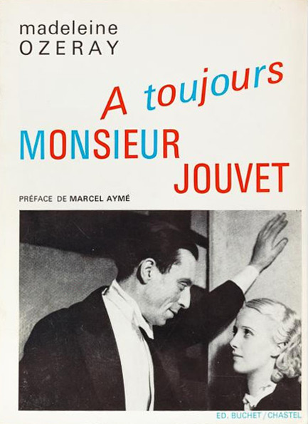 Book cover: À toujours, Monsieur Jouvet