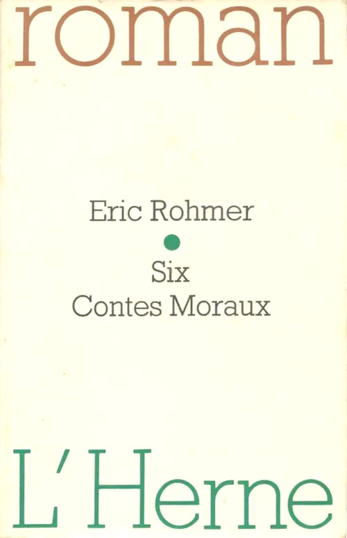 Book cover: Six contes moraux