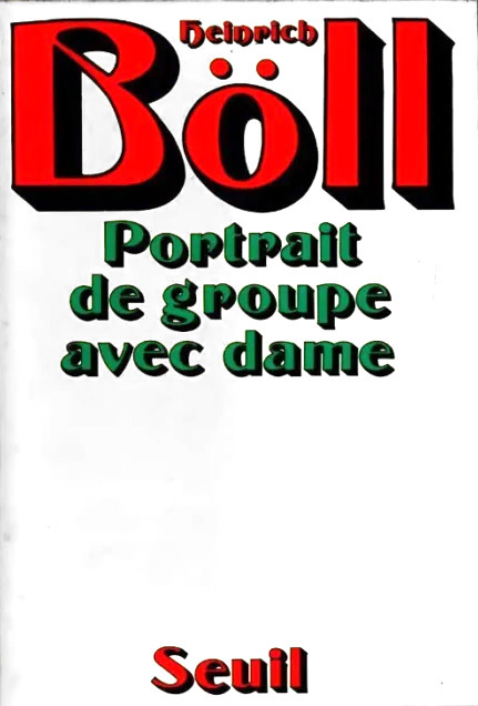 Book cover: Portrait de groupe avec dame