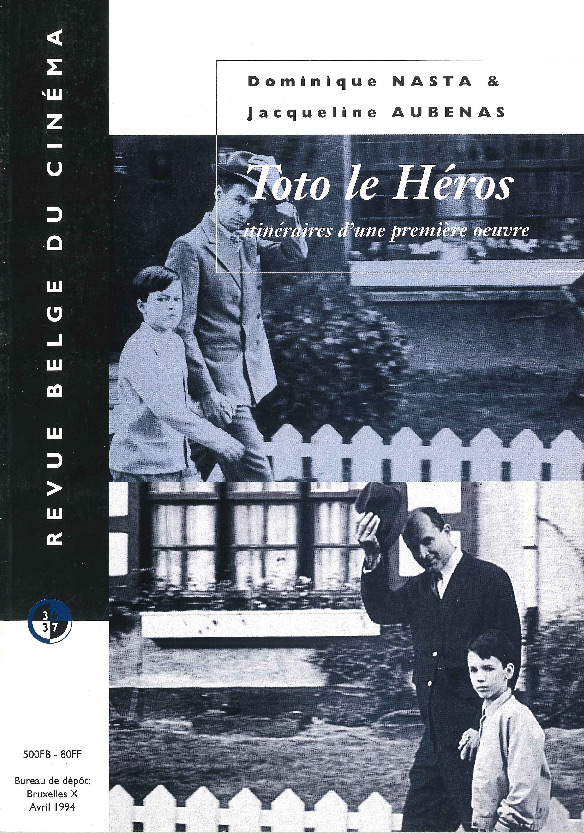 Book cover: Toto le héros - itinéraires d'une première œuvre