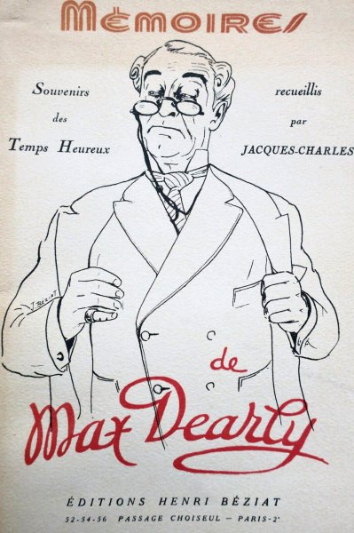 Book cover: Mémoires - souvenirs des temps heureux