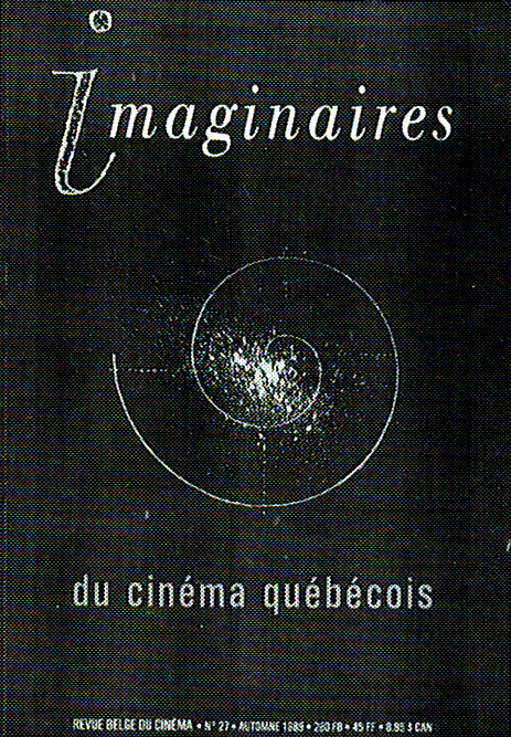 Book cover: Imaginaires du cinéma québécois