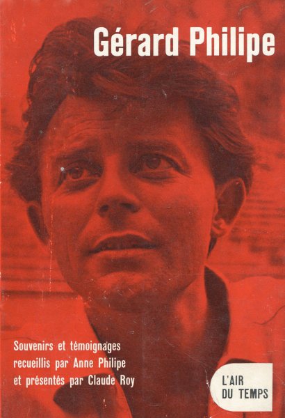 Book cover: Gérard Philipe - Souvenirs et témoignages