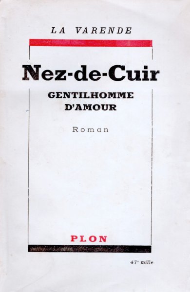 Book cover: Nez-de-cuir, gentilhomme d'amour