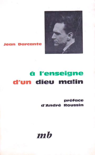 Book cover: A l'enseigne d'un dieu malin