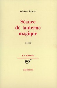 Couverture du livre Séance de lanterne magique par Jérôme Prieur