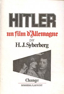 Couverture du livre Hitler, un film d'Allemagne par Hans-Jürgen Syberberg