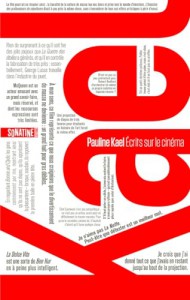 Couverture du livre Ecrits sur le cinéma par Pauline Kael