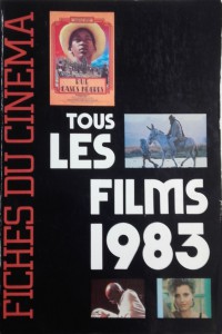 Couverture du livre Tous les films 1983 par Collectif