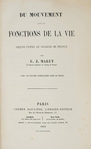 Cover of the book Du mouvement dans les fonctions de la vie by Etienne-Jules Marey