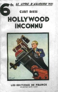 Couverture du livre Hollywood inconnu par Curt Riess