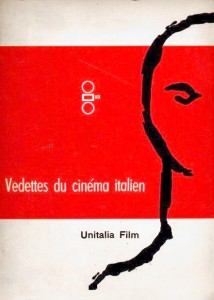 Couverture du livre Vedettes du cinéma italien par Collectif