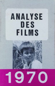 Cover of the book Analyse des films 1970 by Collective