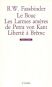 Le bouc, Les Larmes amères de Petra von Kant, Liberté à Brême